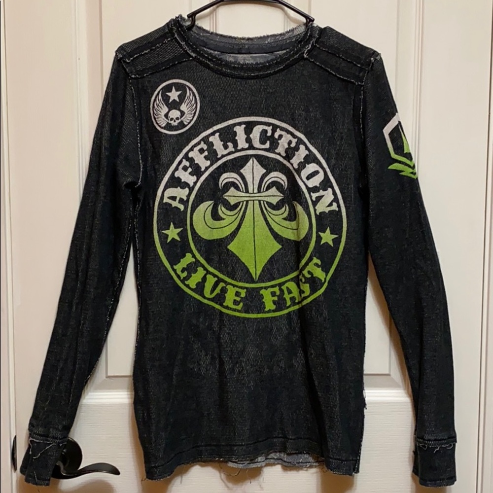 Reversible Men’s Affliction Thermal from Buckle